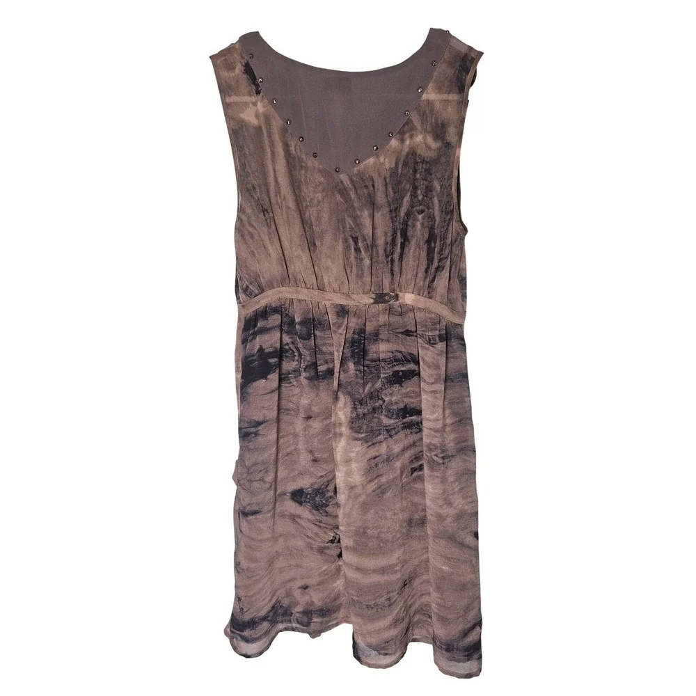 Sparkle and Fade Navy Dress Size S‎ Y2K Indie Soft Grunge Semi Sheer Romantic